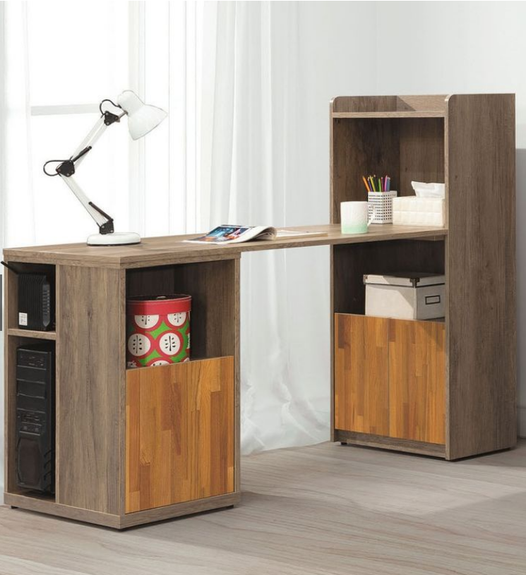 C362-5 5尺L型多功能桌 全組