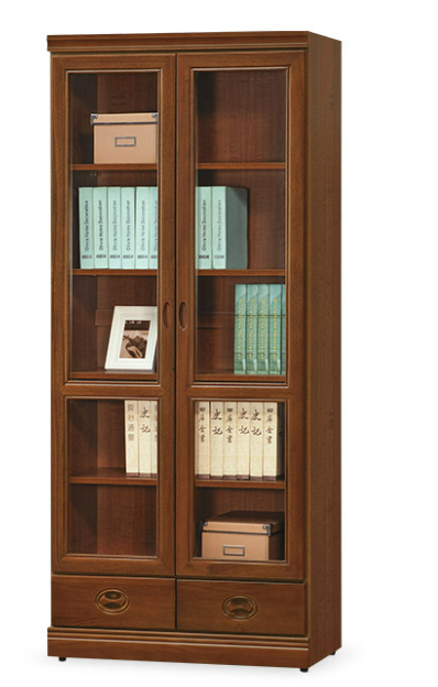 C362-1 樟木皇家3*6尺下抽書櫥