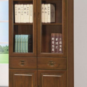 C362-2樟木皇家3*6尺中抽書櫥