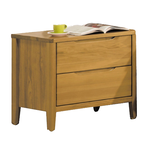 D166-3  米堤柚木床頭櫃