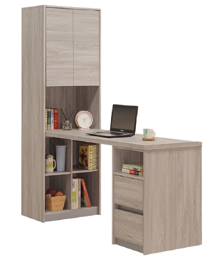 C369-2系統雲衫L型組合書桌櫃