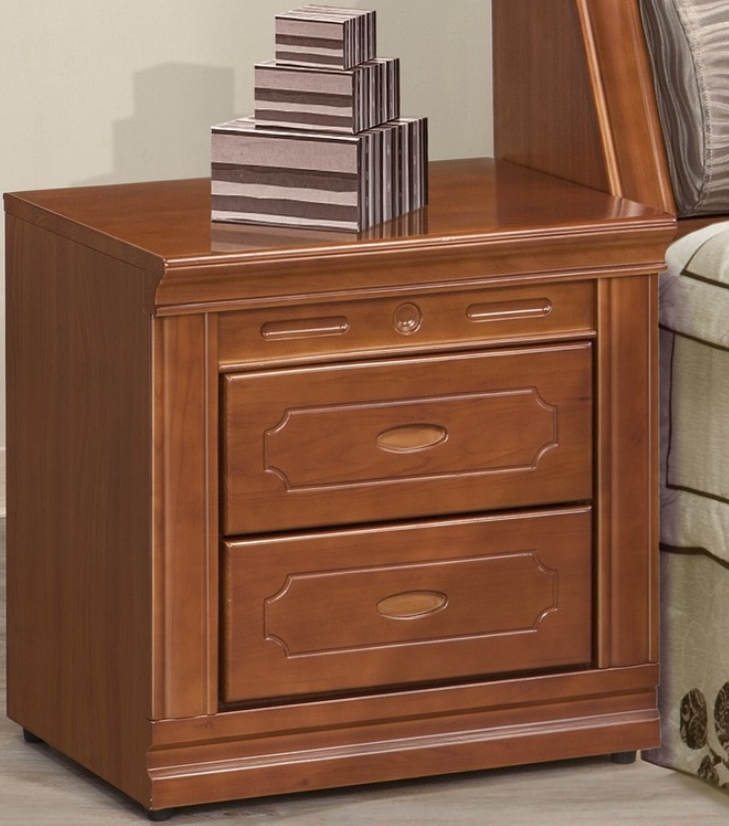 D167-3 蘇格蘭檜木實木床頭櫃 單只