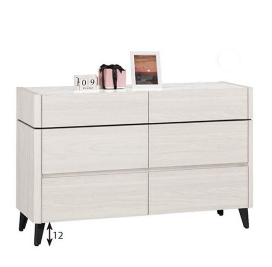 A1081-7 艾德嘉4尺六斗櫃