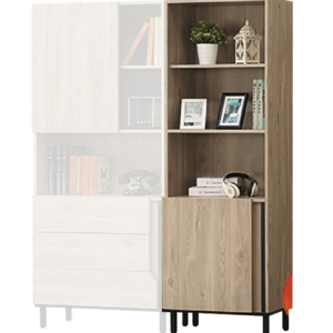 C370-2柏特1.8尺開門書櫃