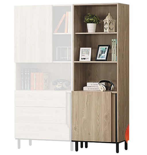 C370-2柏特1.8尺開門書櫃