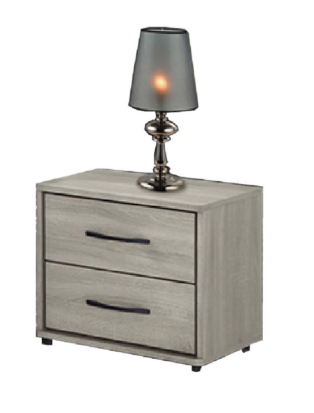 D169-6 依美灰橡床頭櫃