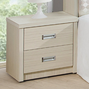 D175-6 雪山白床頭櫃 單只