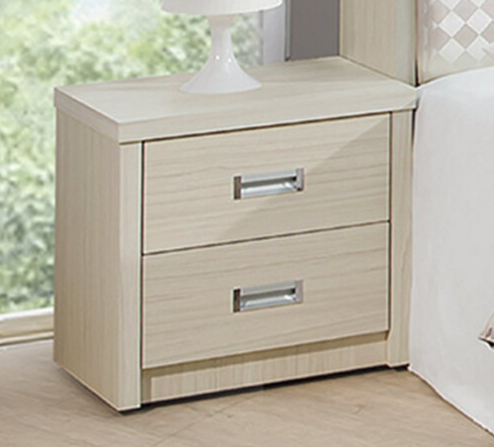 D175-6 雪山白床頭櫃 單只