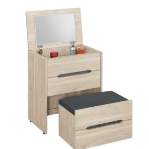 A1163-4 米爾娜2尺多功能掀鏡化妝台 含椅