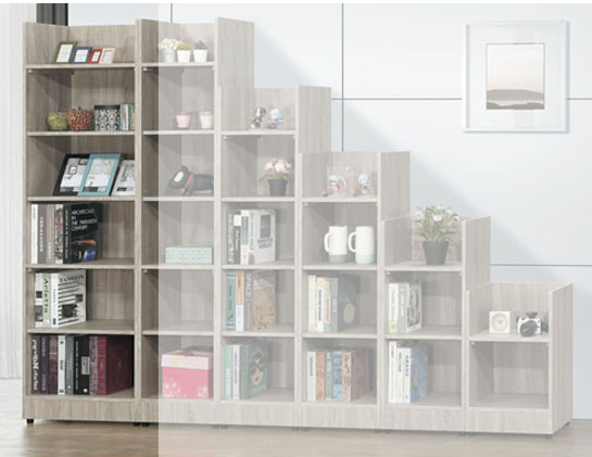 C374-4雷克斯2尺開放式書櫃