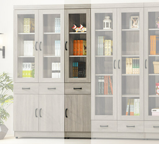 C373-2薰衣草中抽1.3尺書櫥