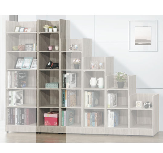 C374-5雷克斯開放式書櫃五格