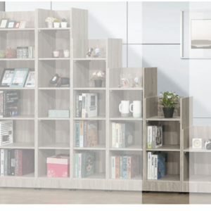 C374-8雷克斯開放式書櫃二格