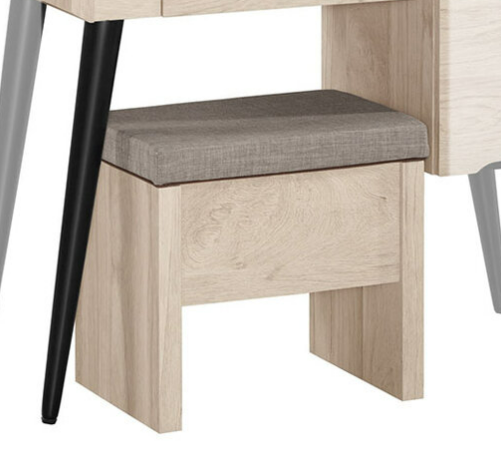 A1167-4韋斯里化妝椅 可掀起置物