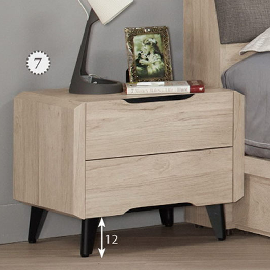 A1167-7韋斯里1.8尺床頭櫃