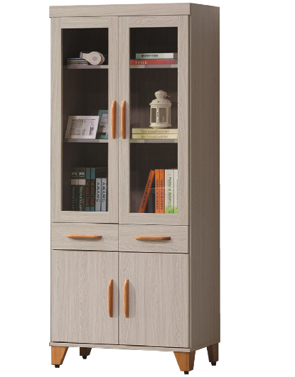 C376-11艾力積赤木書櫥中抽 隔板*3