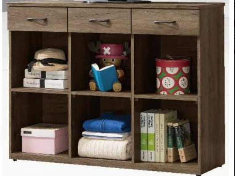 C378-14 安寶灰橡4尺置物櫃