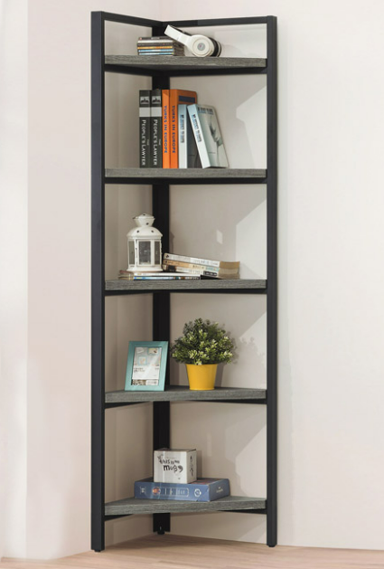 C380-1莫克灰橡木書架角架