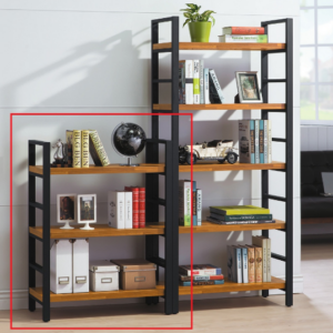 C379-7格維納低書架 木心板