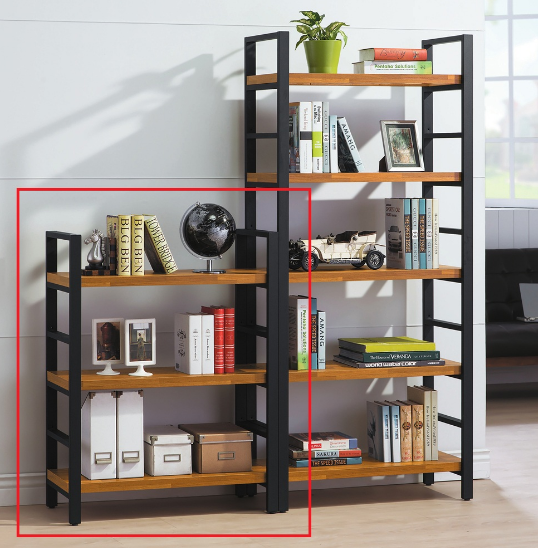 C379-7格維納低書架 木心板