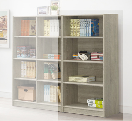 C382-20淺灰2*4尺書架 組裝費150