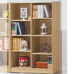 C382-17原切橡木2.7*4尺書架  組裝費150