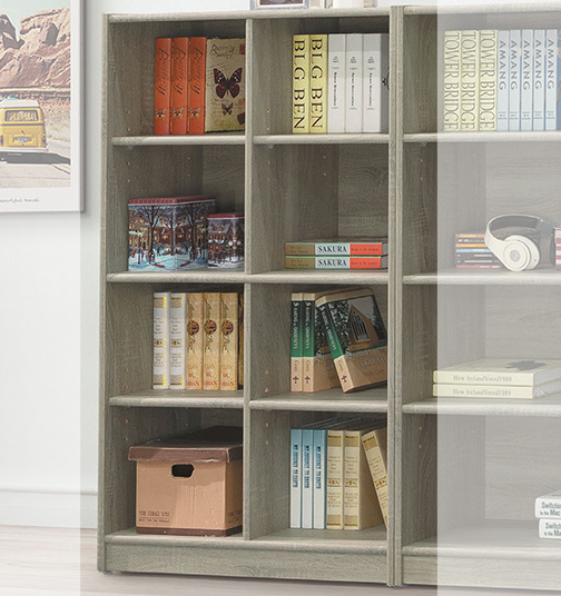 C382-18淺灰2.7*4尺書架 組裝費150