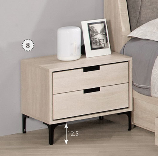 A1123-7 昆提斯1.8尺床頭櫃