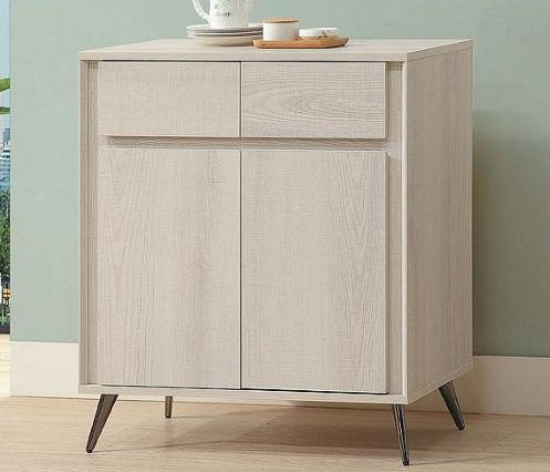 C392-6艾佳2.7尺餐櫃 下座 木面