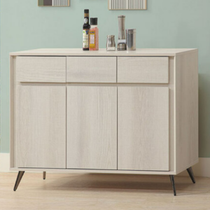 C392-7艾佳4尺餐櫃 下座 木面