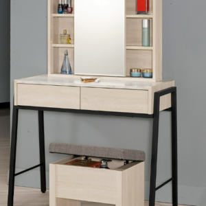 A1129-3 丹妮拉3尺化妝台 全組 含椅