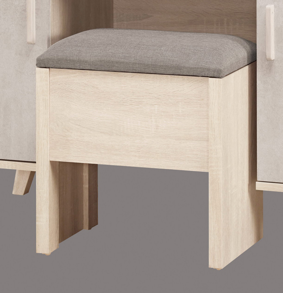 A1131-4 漢斯化妝椅 可掀起置物