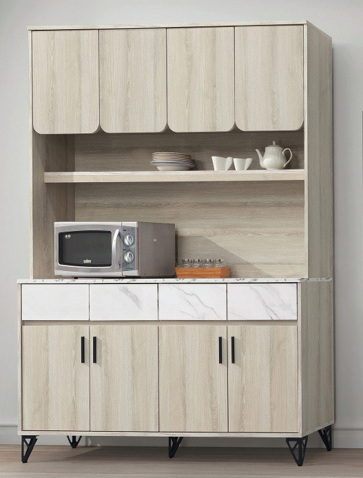 C394-6梵思5尺餐櫃上座+C394-7梵希5尺餐櫃下座