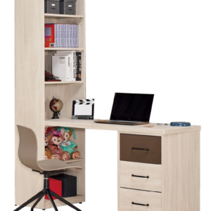 A1628-1 戴維斯4尺L型書桌  附活動隔板2片  可自行左右擺放