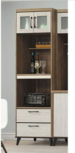 C398-6灰白雙色2尺電器櫃