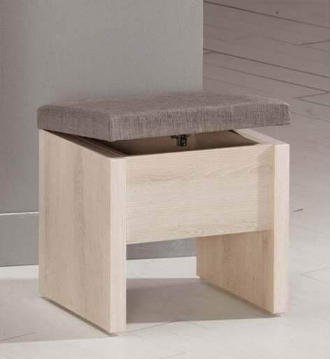 A1153-4 愛莎化粧椅 可掀起置物