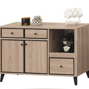 C402-4艾維4尺餐櫃 木面