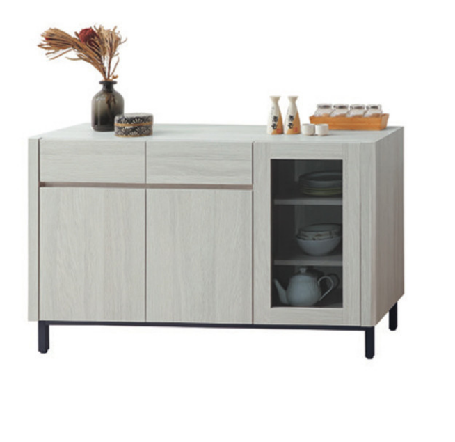 C401-3 馬克斯4尺餐櫃 木面