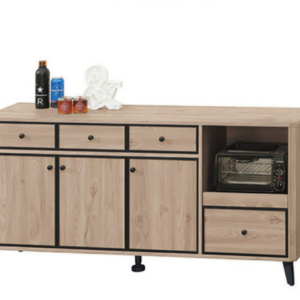 C402-6艾維5.3尺餐櫃 木面