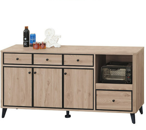 C402-6艾維5.3尺餐櫃 木面