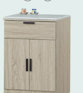 C403-12雷克斯2尺餐櫃下座 木面