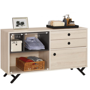 A1149-8  優娜4尺多功能置物櫃 附活動隔板1片