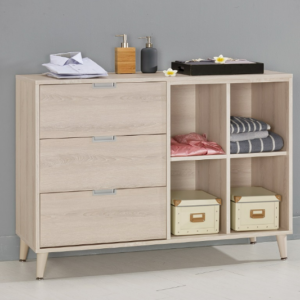 A1153-11 愛莎4尺多功能置物櫃 附活動隔板2片