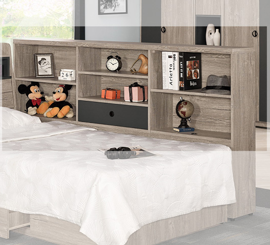 A1242-1費納6.4尺收納櫃 附活動隔板3片