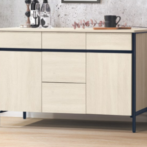 C415-6韋克4尺餐櫃 木面