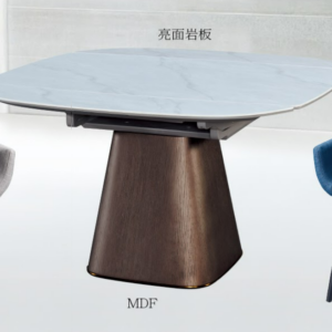 C429-3 802折合餐桌 含岩板