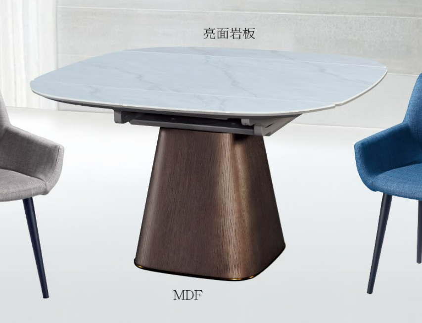 C429-3 802折合餐桌 含岩板