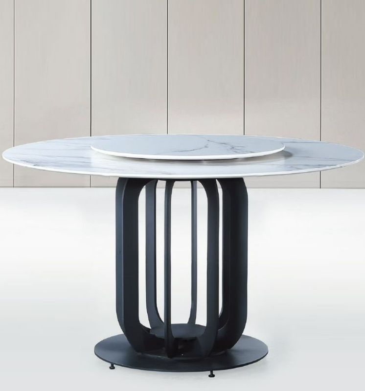 C426-8 8706 雪山岩板130圓桌