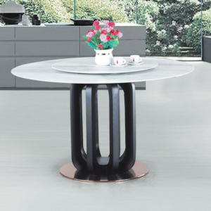 C426-9  CT-1072 圓桌130圓 含納米微晶石面+轉盤75圓