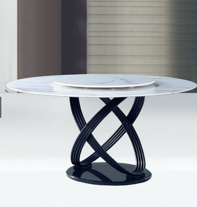 C425-5 E215 雪山岩板130圓桌